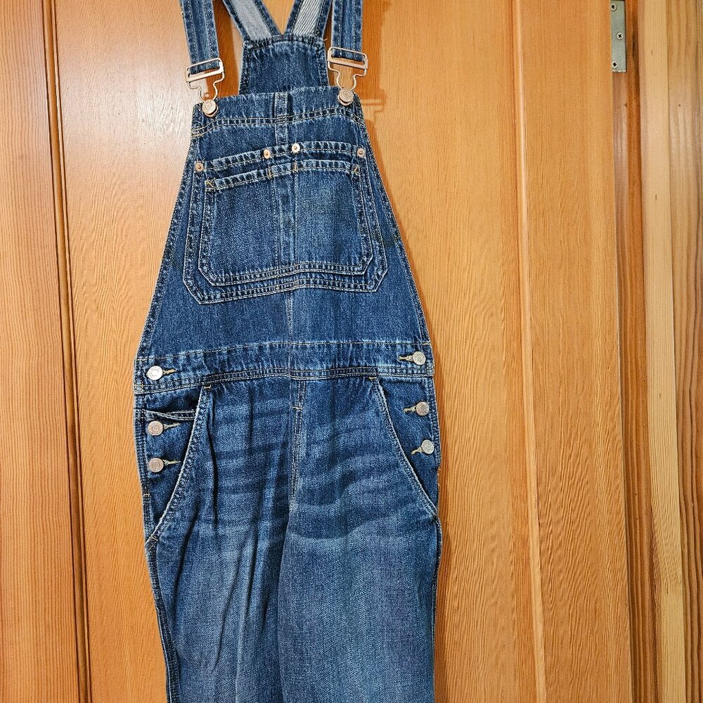 Gap Denim Overalls size XS Straight Leg